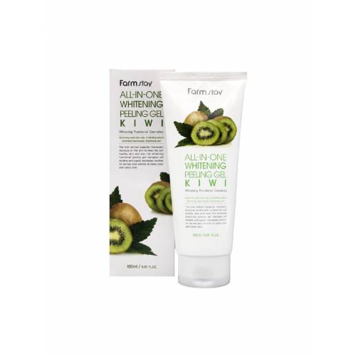 Пилинг-гель с экстрактом киви FARMSTAY All-In-One Whitening Peeling Gel Kiwi - 180 мл
