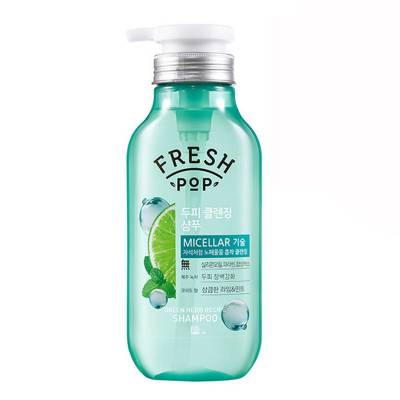 Освежающий шампунь для волос Fresh Pop Green Herb Recipe Shampoo - 500 мл