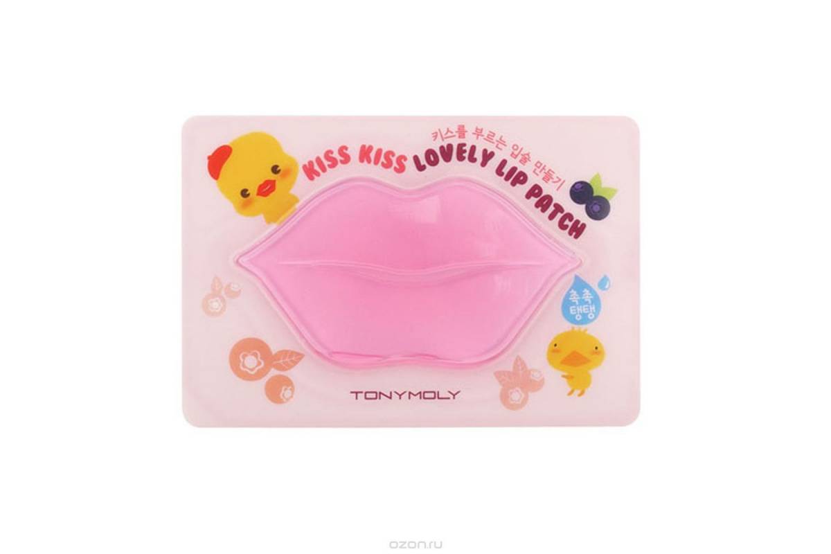Гидрогелевая маска для губ TONY MOLY Kiss Kiss Lovely Lip Patch - 10 гр