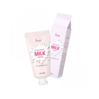 Осветляющий крем с протеинами PRRETI Pure White Milk Cream - 50 мл