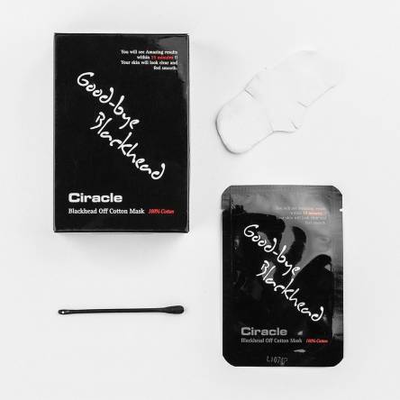 Салфетка для удаления чёрных точек Ciracle Blackhead Off Cotton Mask - 1 шт Салфетка для удаления чёрных точек Ciracle Blackhead Off Cotton Mask - 1 шт