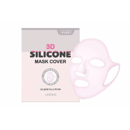 Силиконовая маска для лица без пропитки Medius 3D Silicone Mask Cover - 28 гр