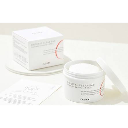 Очищающие пэды для лица с BHA-кислотой COSRX One Step Pimple Clear Pad - 70 шт