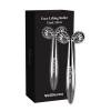 Роликовый массажёр для лица WellDerma Face Lifting Dark Silver Roller