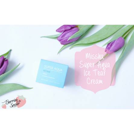 Увлажняющий крем для лица с ледниковой водой MISSHA Super Aqua Ice Tear Cream - 50 мл