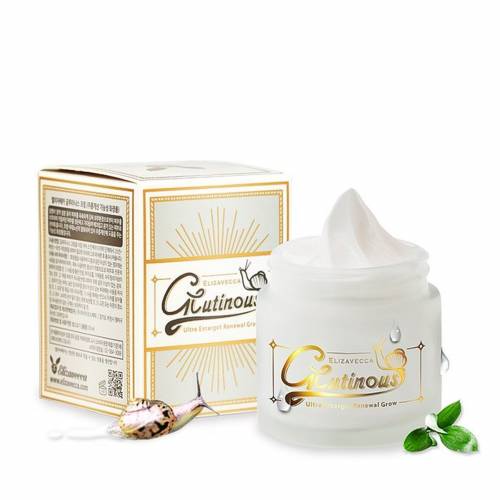 Крем для лица с муцином улитки Elizavecca Glutinous Ultra Escargot Renewal Grow - 50 мл