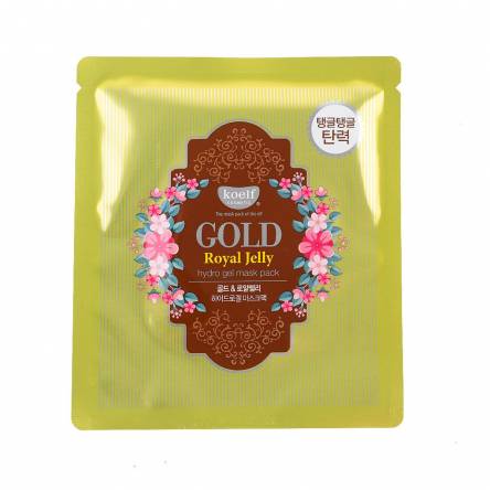 Гидрогелевая маска для лица с золотом Koelf Gold & Royal Jelly Mask - 30 мл