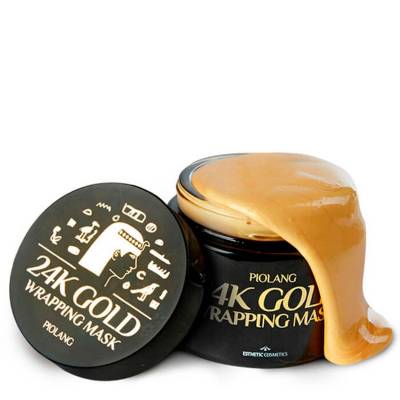 Маска-пленка с золотом Esthetic House Piolang 24K Gold Wrapping Mask - 80 мл
