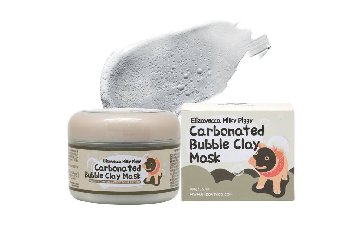 Пузырьковая Маска Elizavecca Milky Piggy Carbonated Bubble Clay Mask - 100 Мл