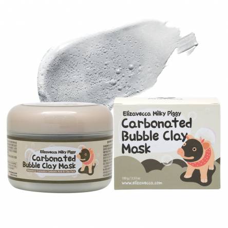 Очищающая пузырьковая маска Elizavecca Milky Piggy Carbonated Bubble Clay Mask - 100 мл