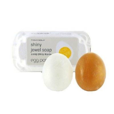 Очищающее мыло против черных точек TONY MOLY Egg Pore Shiny Skin Soap - 2*50 гр