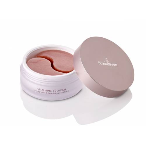 Гидрогелевые патчи с гранатом и пудрой рубина BeauuGreen Pomegranate Ruby Eye Patch - 60 шт