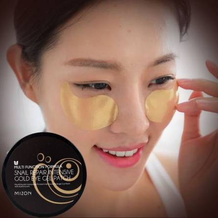 Гидрогелевые патчи для глаз с муцином улитки Mizon Snail Repair Intensive Gold Eye Gel Patch - 60 шт