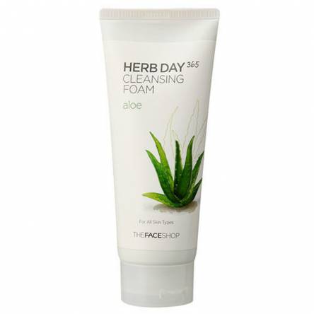 Пенка для умывания The Face Shop Herb Day 365 Cleansing Foam - 170 мл