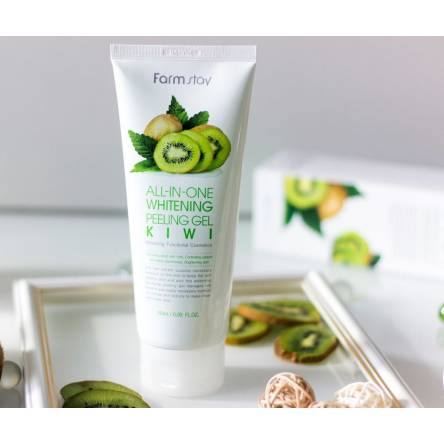 Пилинг-гель с экстрактом киви FARMSTAY All-In-One Whitening Peeling Gel Kiwi - 180 мл