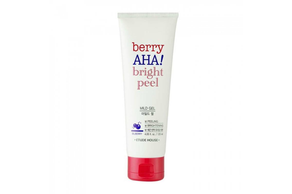 Пилинг-гель для лица с AHA-кислотами ETUDE HOUSE Berry AHA Bright Peel Mild Gel - 120 мл