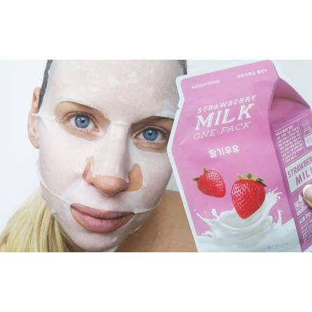 Тканевая маска для лица A'PIEU Milk One-Pack - 21 гр