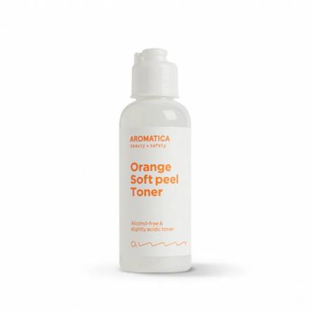 Миниатюра тонера с апельсином Aromatica Orange Soft Peel Toner - 50 мл Миниатюра тонера с апельсином Aromatica Orange Soft Peel Toner - 50 мл
