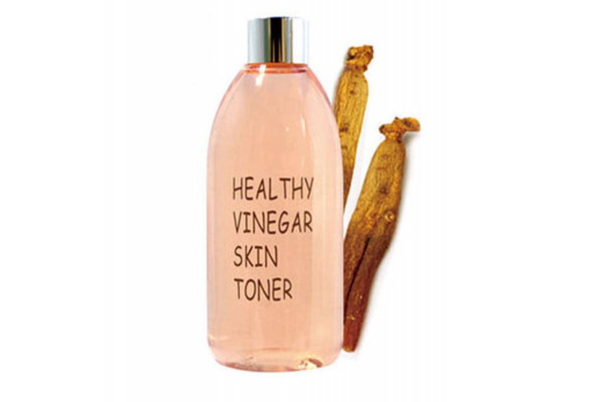 Омолаживающий тоник с женьшенем Realskin Healthy Vinegar Skin Toner (Red Ginseng) - 300 мл