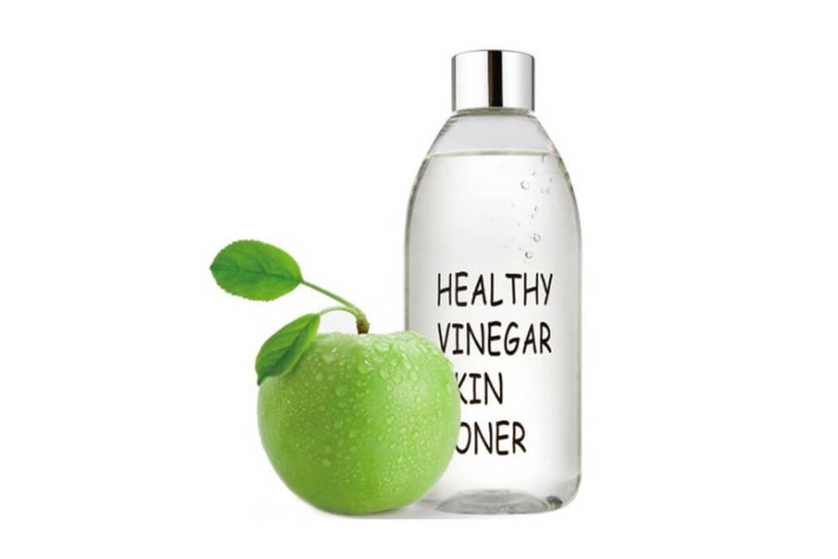 Матирующий тоник с яблоком Realskin Healthy Vinegar Skin Toner (Apple) - 300 мл