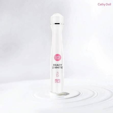 Осветляющая сыворотка-роллер для век Cathy Doll Ready 2 White Milky Tone Up Eye Serum - 15 мл