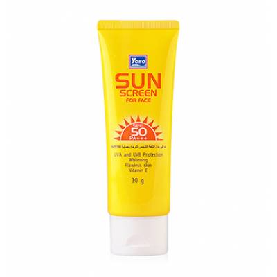 Легкий солнцезащитный крем для лица Yoko Sunscreen Face Cream SPF 50 - 30 мл