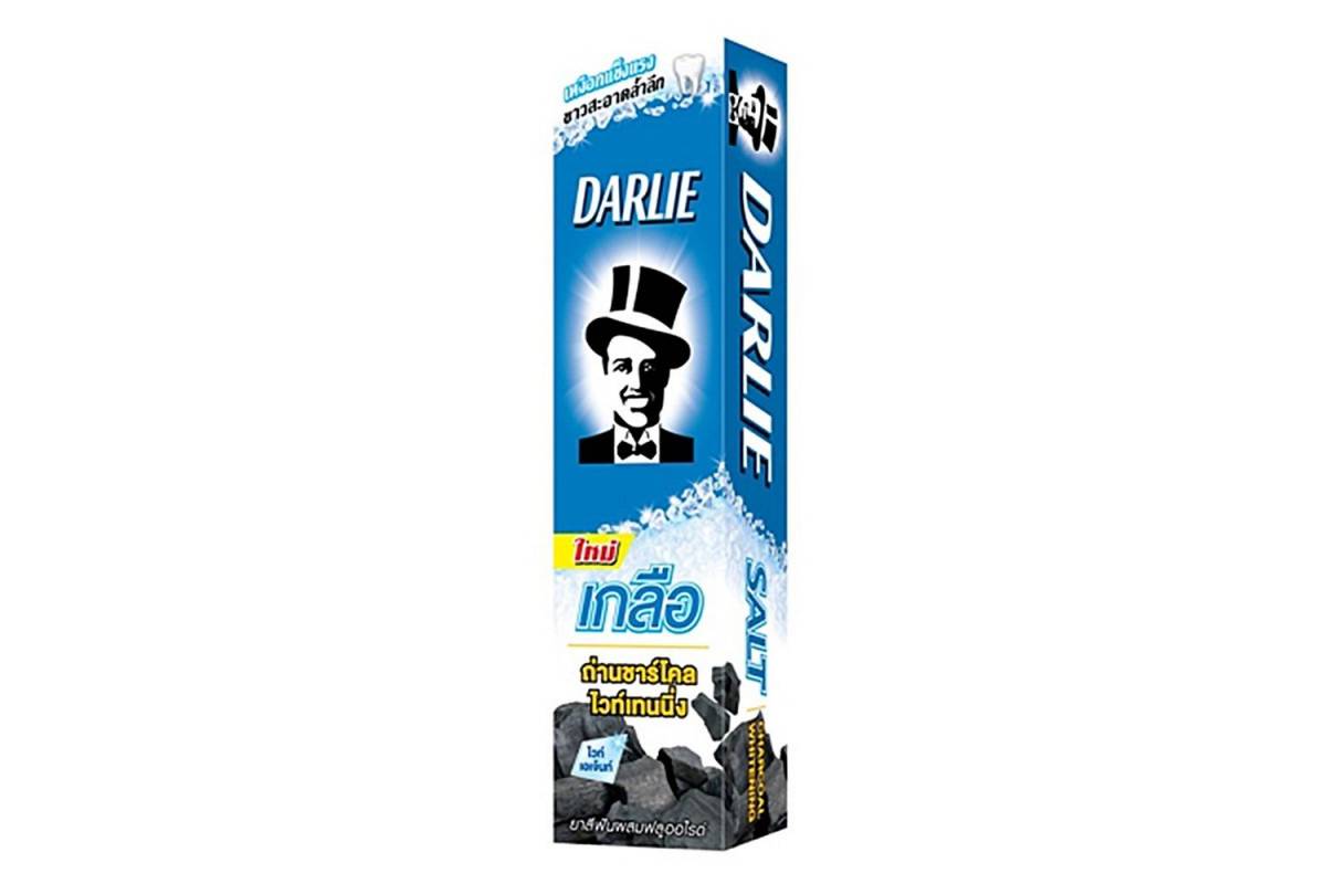Отбеливающая зубная паста с бамбуковым углем и солью Darlie Pro Active Salt Charcoal Whitening - 75 гр
