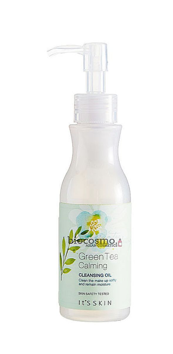 Успокаивающее гидрофильное масло с зелёным чаем It's Skin Green Tea Calming Cleansing Oil - 145 мл