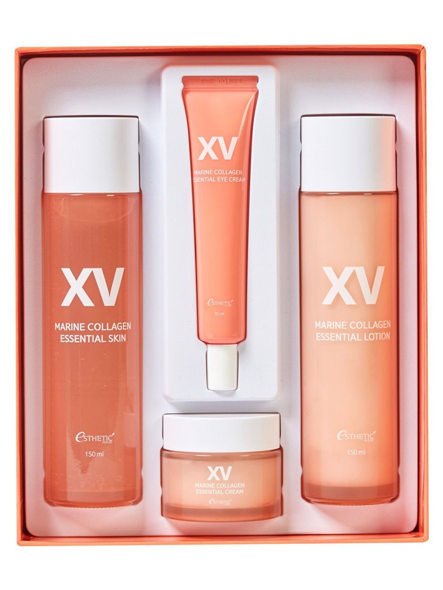 Набор Для Лица Esthetic House Marine Collagen Essential Skin Care Set