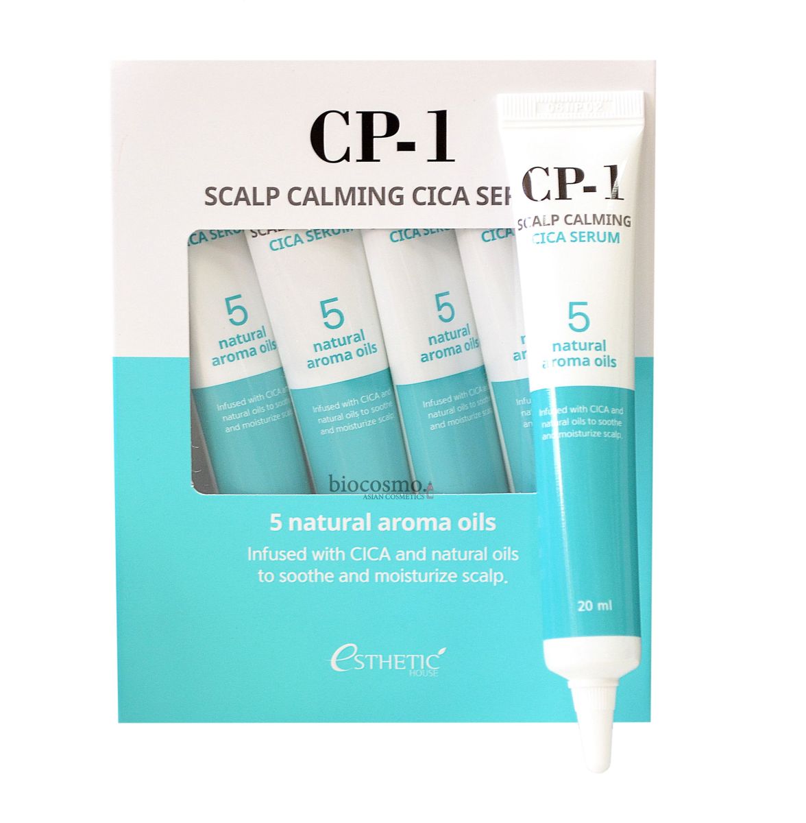 Успокаивающая сыворотка для кожи головы ESTHETIC HOUSE CP-1 Scalp Calming Cica Serum - 20 мл