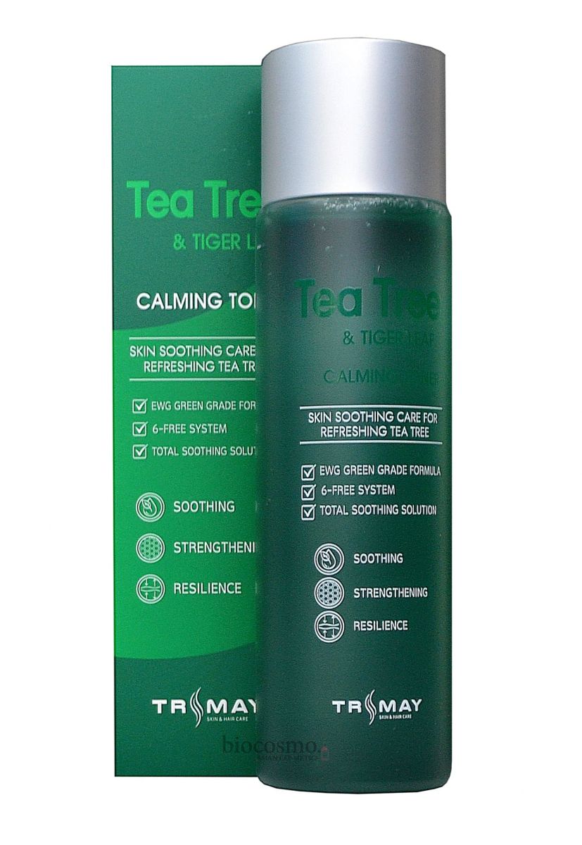 Успокаивающий тонер с чайным деревом и центеллой TRIMAY Tea Tree & Tiger Leaf Calming Toner - 210 мл