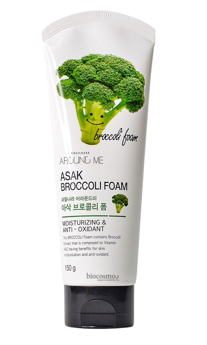Пенка для умывания c брокколи Welcos Around me Broccoli Foam - 150 гр