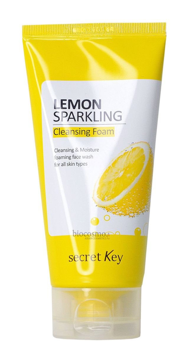 Освежающая лимонная пенка для умывания Secret Key Lemon Sparkling Cleansing Foam - 120 мл