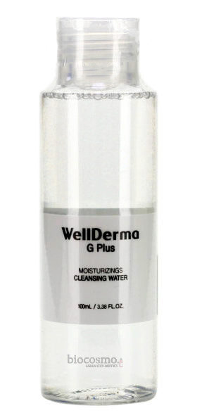 Очищающая вода для снятия макияжа Wellderma G Plus Moisturizing Cleansing Water - 100 мл