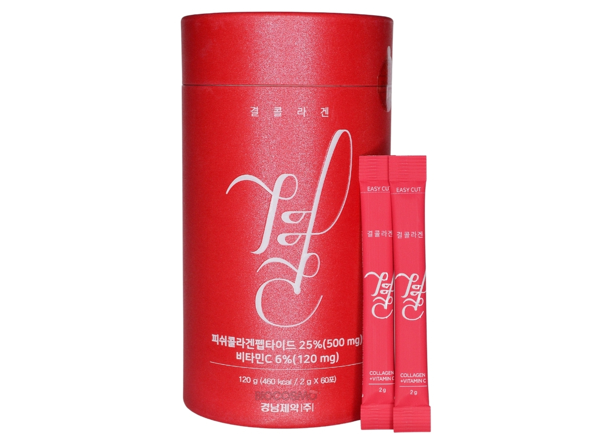 Морской Питьевой Коллаген Gyeongnam Pharmaceutical Lemona Gyeol Collagen - 60 Шт