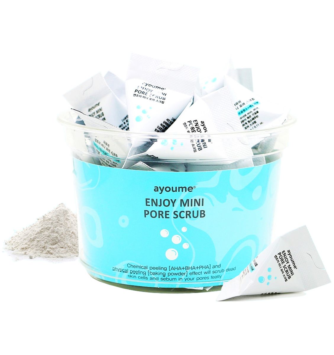 Скраб для лица с содой и кислотами AYOUME Enjoy Mini Pore Scrub - 3 гр