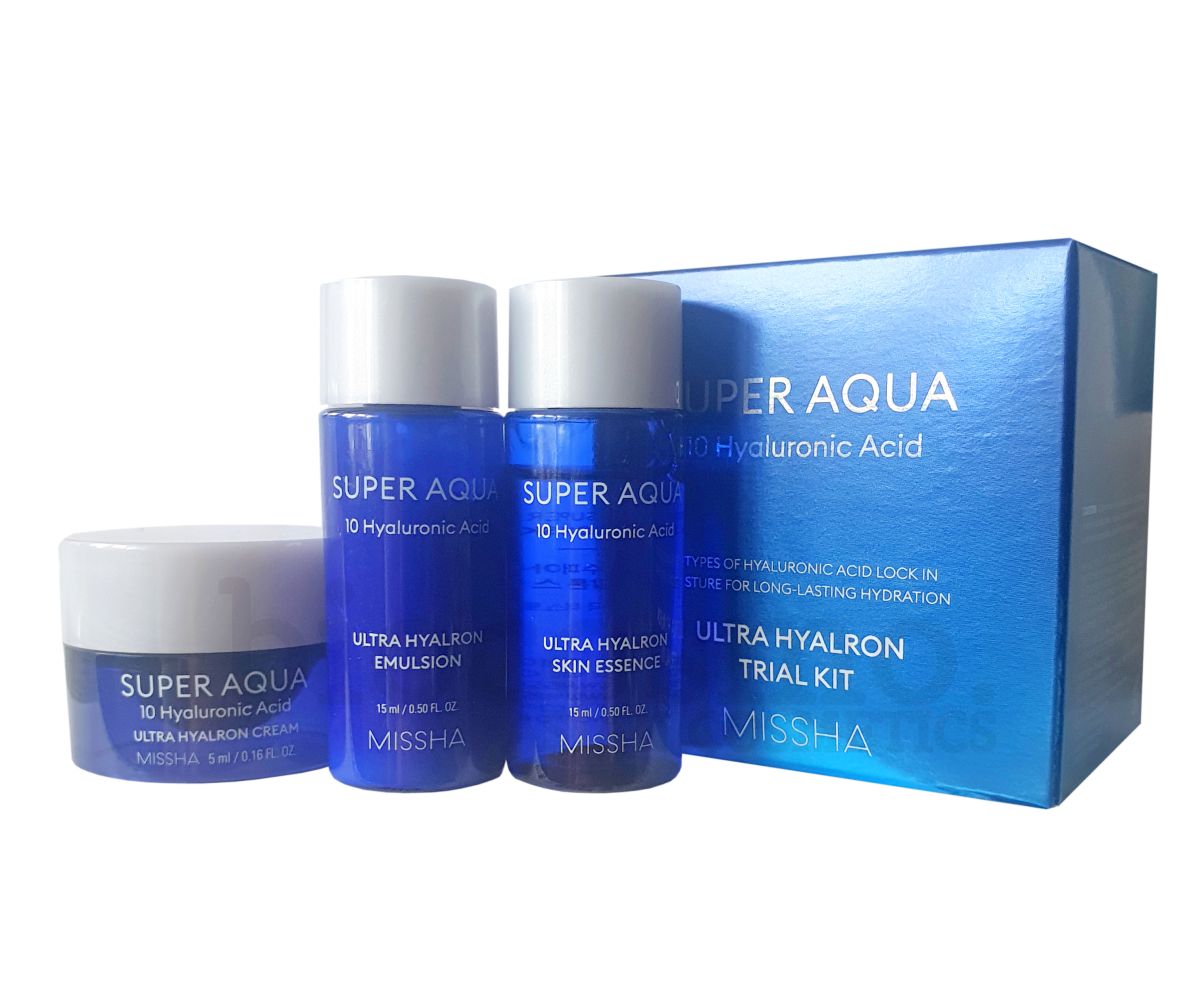 Набор Миниатюр Для Лица Missha Super Aqua Ultra Hyalron Miniature Set