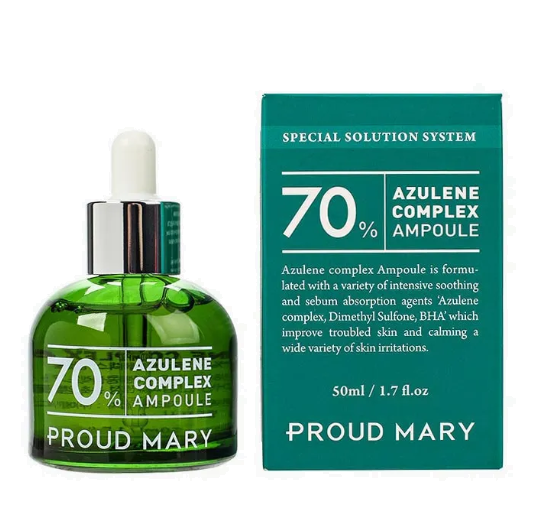 Успокаивающая сыворотка с азуленом Proud Mary Azulene Ampoule - 50 мл