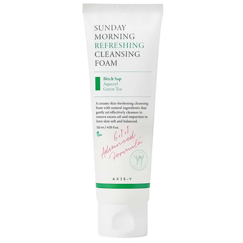 Увлажняющая пенка для умывания AXIS-Y Sunday Morning Refreshing Cleansing Foam Увлажняющая пенка для умывания AXIS-Y Sunday Morning Refreshing Cleansing Foam