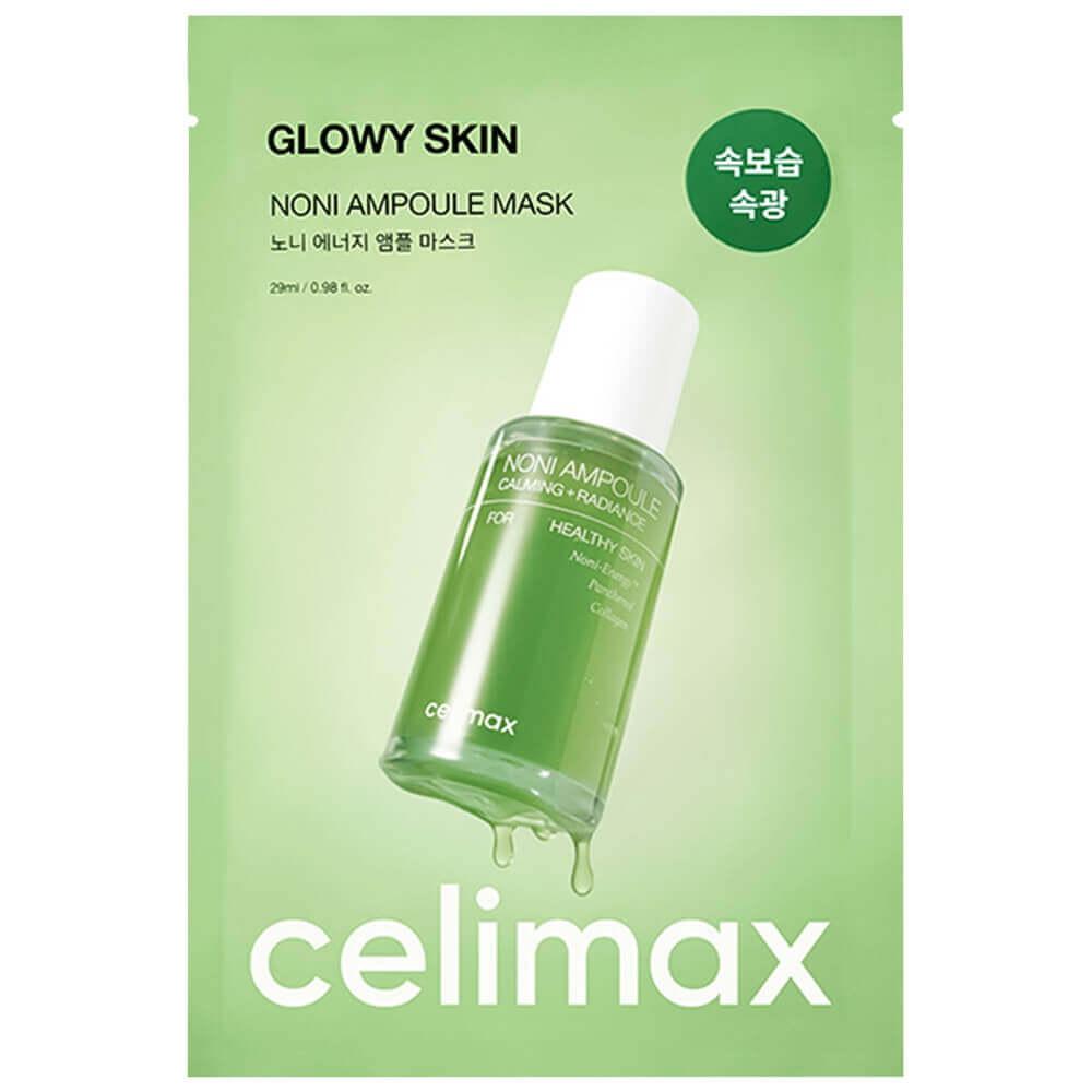 Увлажняющая маска с экстрактом нони Celimax Glowy Skin Noni Ampoule Mask - 29 мл