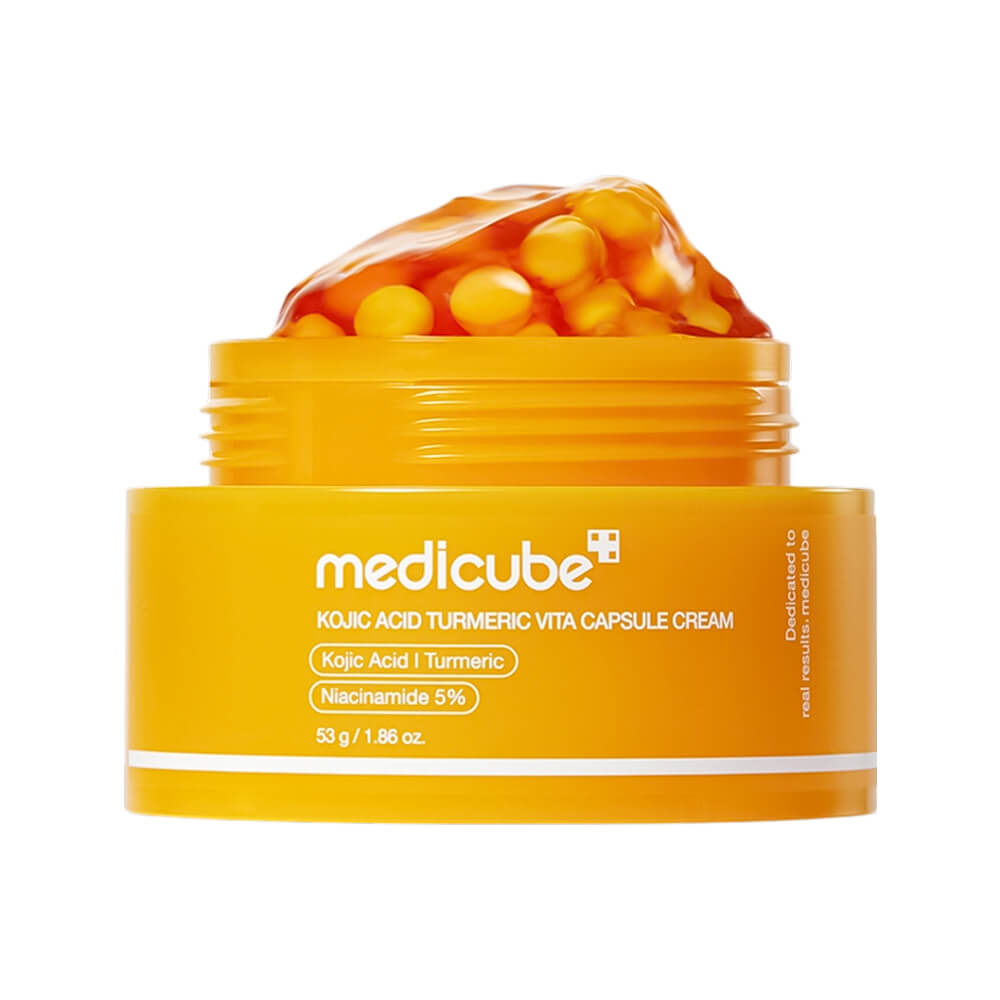 Капсульный крем для сияния кожи medicube Kojic Acid Turmeric Vita Capsule Cream - 53 гр