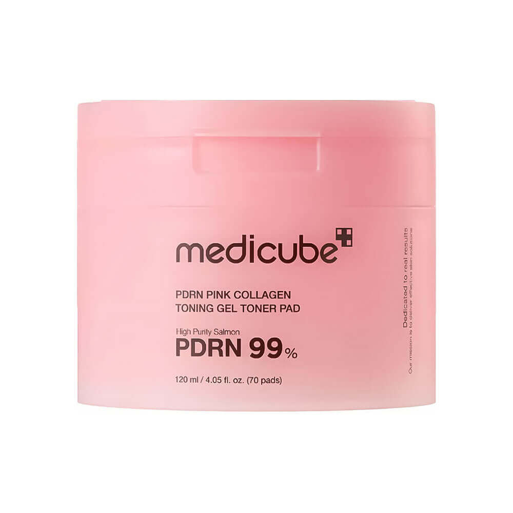 Гелевые тонер-пэды с ПДРН и коллагеном medicube PDRN Pink Collagen Toning Gel Toner Pad - 70 шт