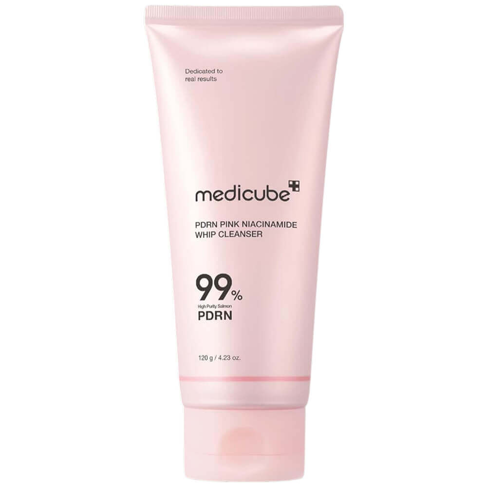 Пенка для умывания с ПДРН medicube PDRN Pink Niacinamide Whip Cleanser - 120 мл