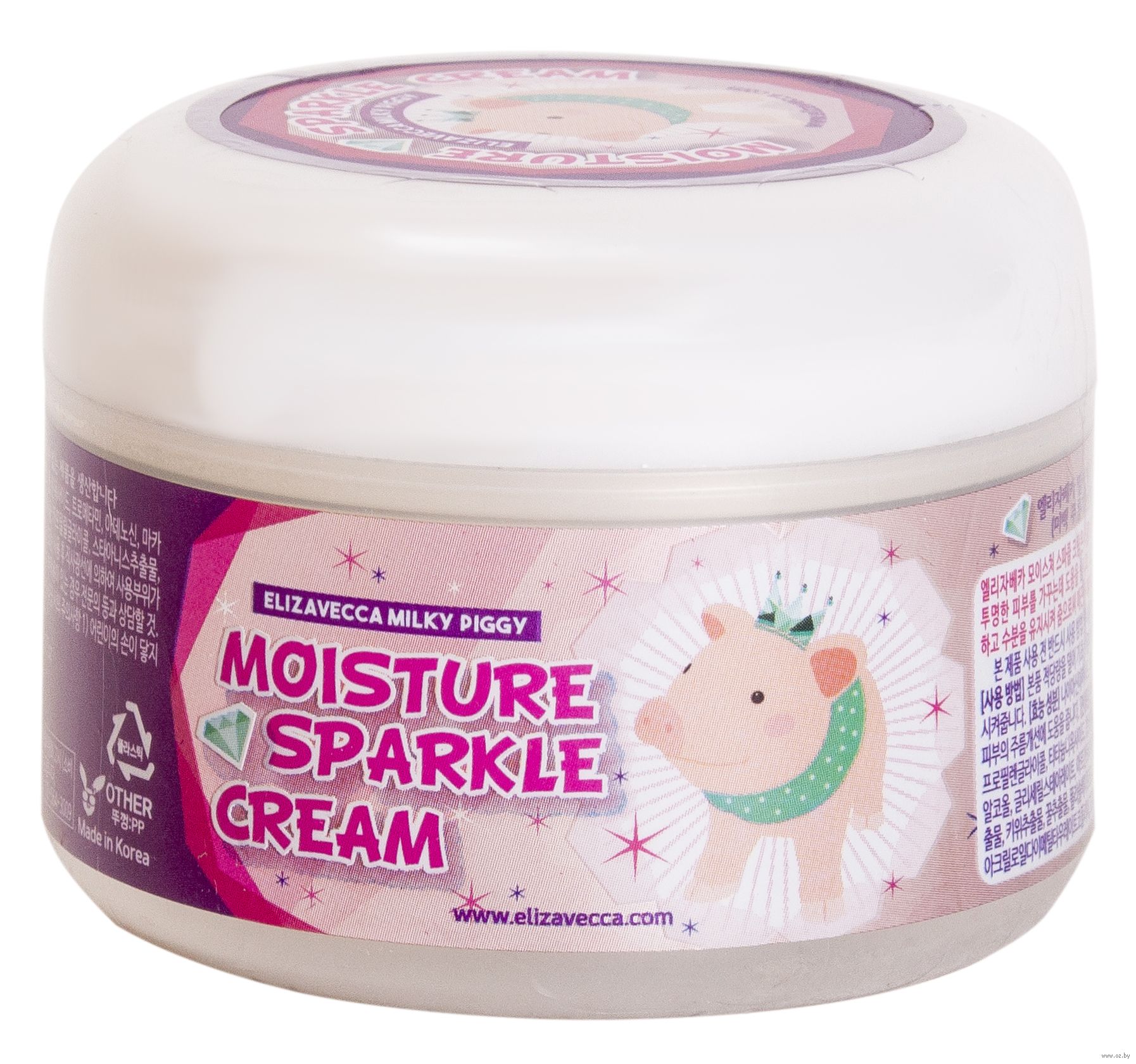Крем для сияния кожи Elizavecca Milky Piggy Moisture Sparkle Cream - 100 мл
