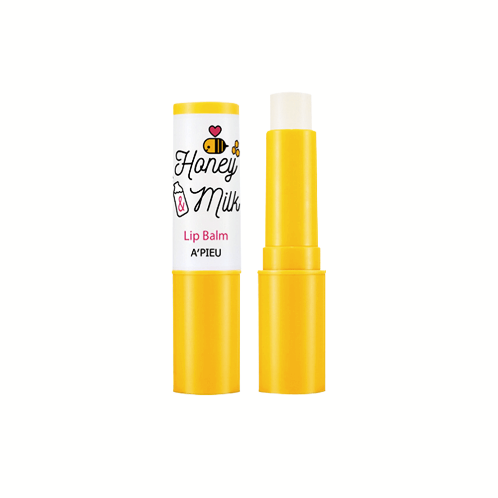 Питательный бальзам для губ A'pieu Honey & Milk Lip Balm - 3,3 гр