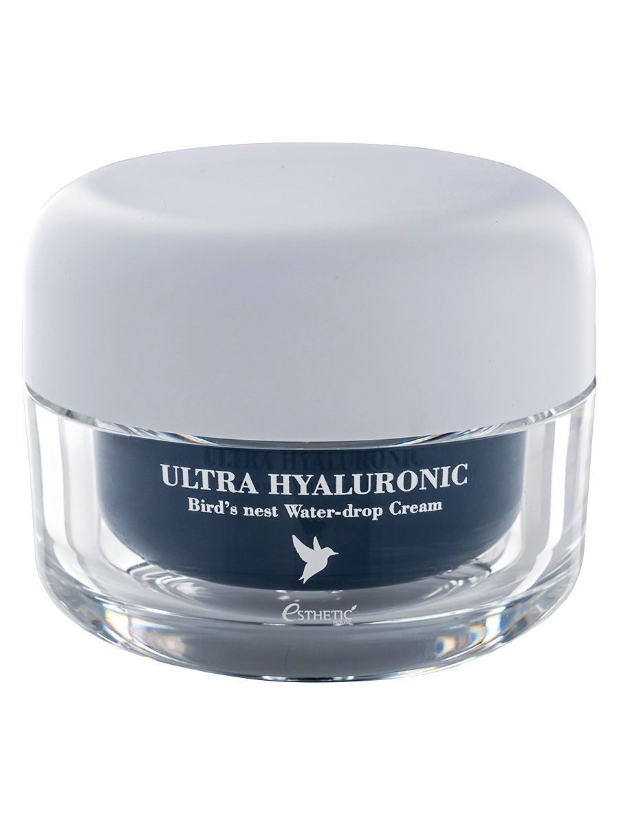 Крем для лица с ласточкиным гнездом Esthetic House Ultra Hyaluronic Acid Bird's Nest Water-Drop Cream - 50 мл