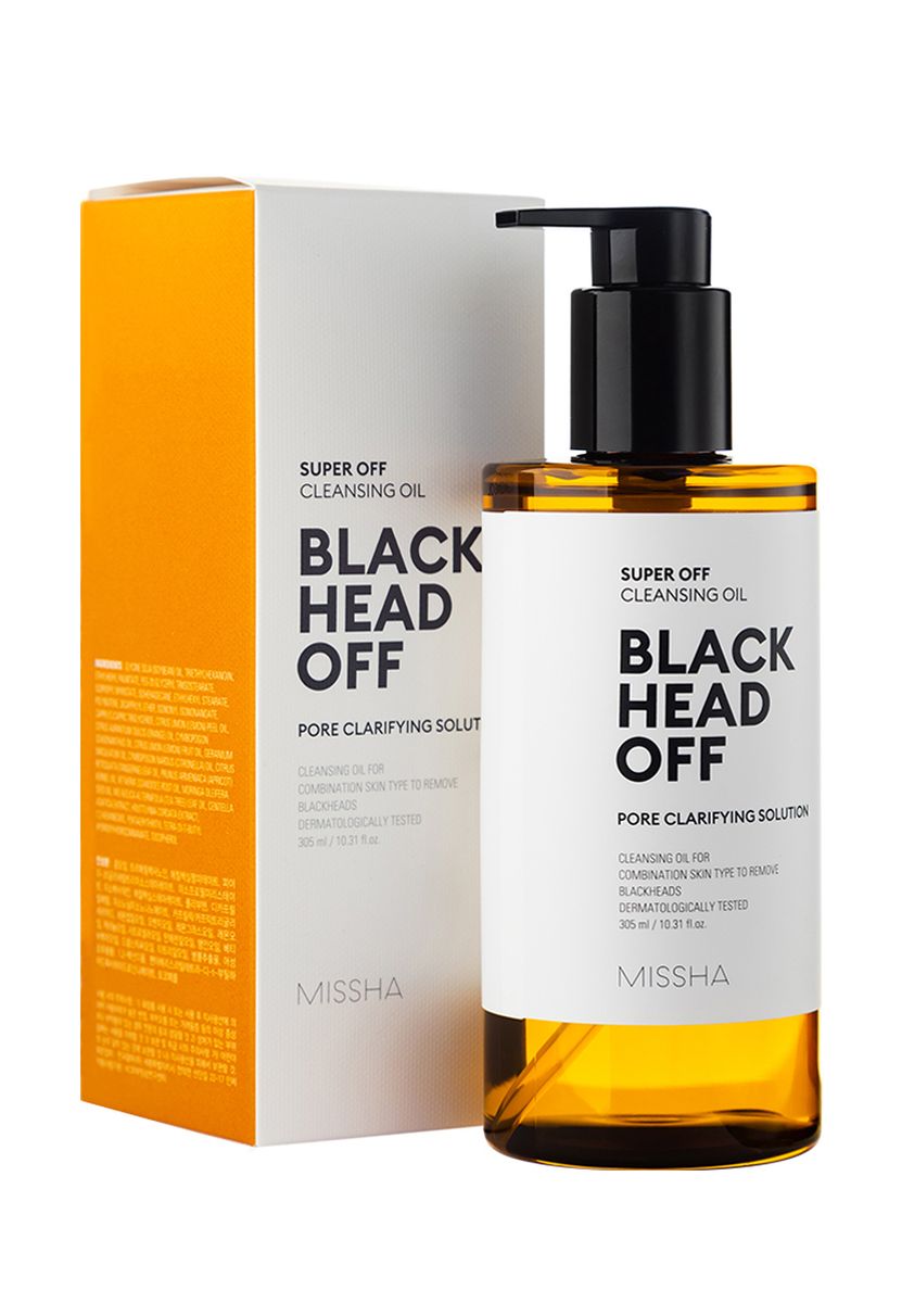 Гидрофильное масло для очищения пор Missha Super Off Cleansing Oil (Blackhead Off) - 305 мл