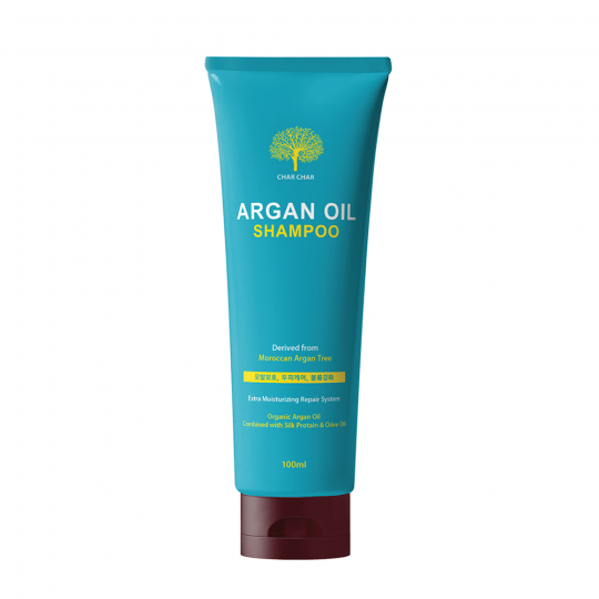 Шампунь для волос с аргановым маслом EVAS Char Char Argan Oil Shampoo  - 100 мл