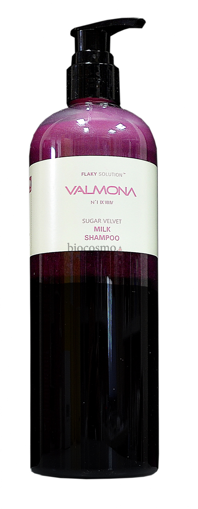 Ягодный шампунь для блеска волос Evas Valmona Sugar Velvet Milk Shampoo - 480 мл