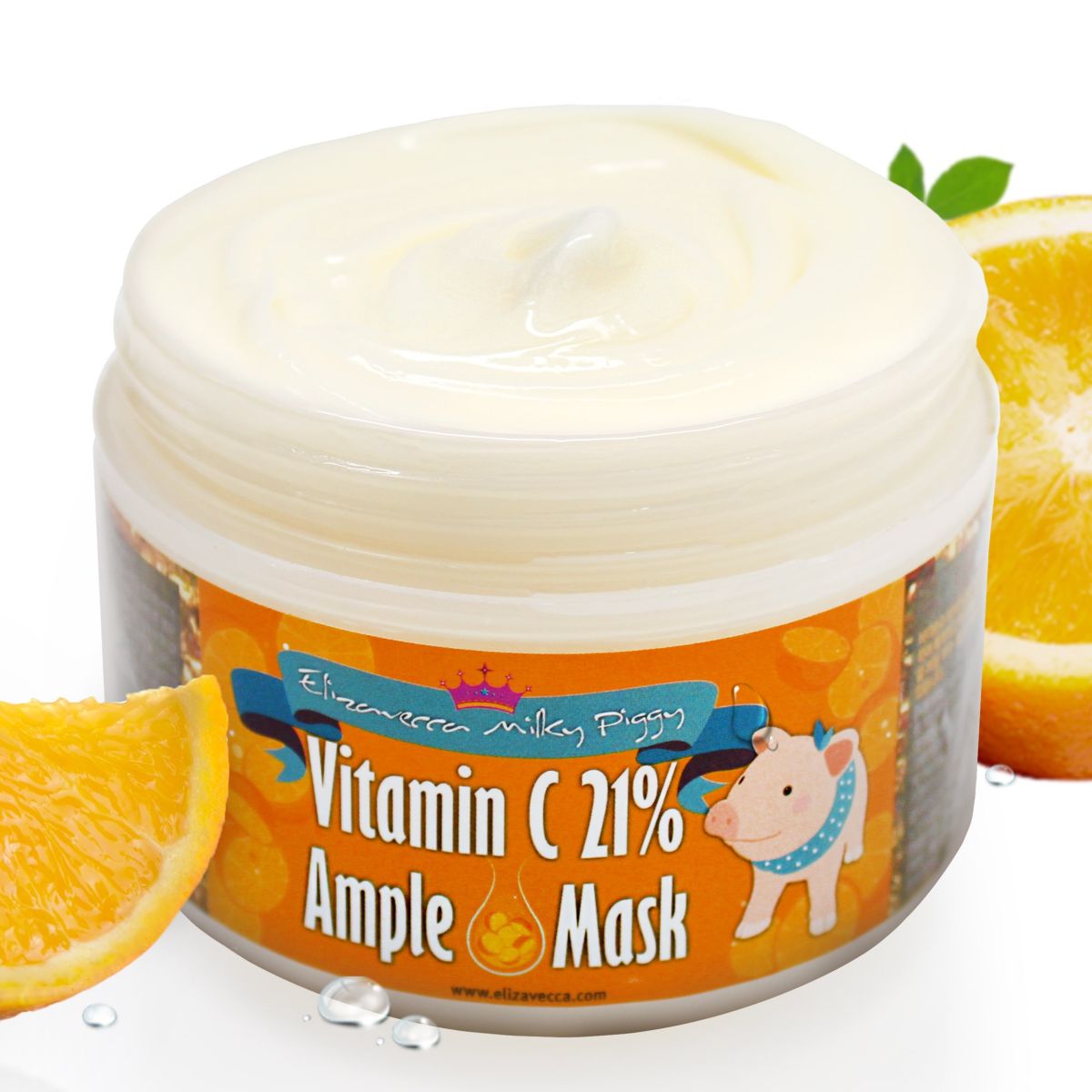 Маска для лица с витамином C Elizavecca Milky Piggy Vitamin C 21% Ample Mask - 100 мл